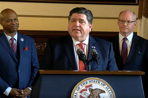 Gov J B Pritzker Democratic Leaders Announce State Budget Deal On