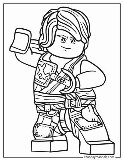 Ninjago Lloyd Coloring Pages