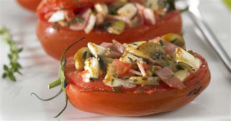 Recette tomates farcies au chèvre chaud Marie Claire