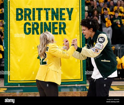 February 18 2024 Baylor Women S Basketball Coach Nicki Collen And Former Baylor Basketball