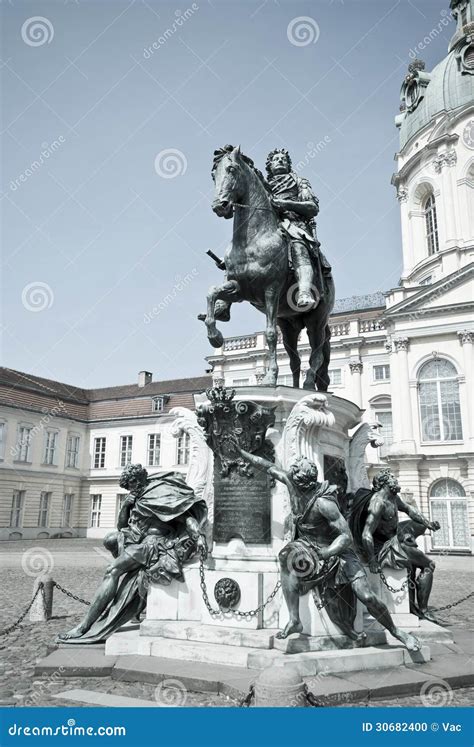 Statue Friedrich Wilhelm I In Berlin Stock Photo Image Of Baroque