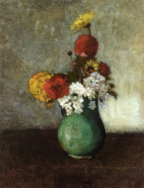 Vase Of Flowers Odilon Redon Oil Painting Moody Painting