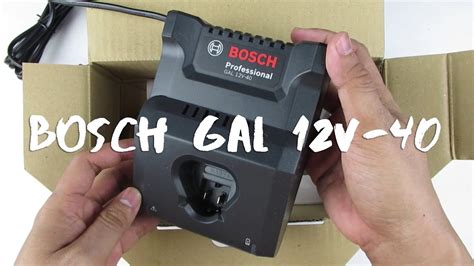 Bosch Charger Gal V V V Pengisi Daya Youtube