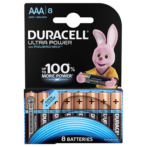 Pilhas Aaa Duracell Recharge Ultra