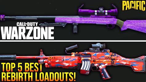 WARZONE Top 5 BEST REBIRTH LOADOUTS For SEASON 3 WARZONE Rebirth