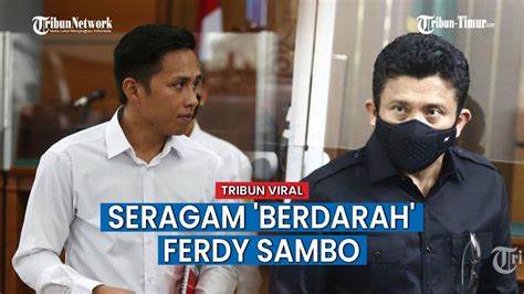 Bharada E Bebas Baju Ferdy Sambo Jadi Bukti Eliezer Tak Bersalah Meski