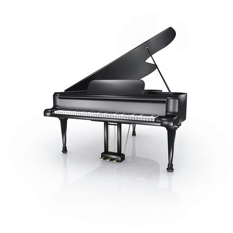 Shiny Black Grand Piano On White Photograph by Artpartner-images