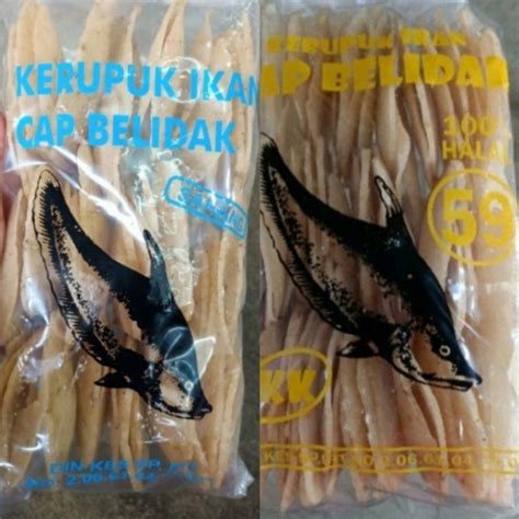 Jual Kerupuk Ikan Belidak Cap Krupuk Ikan Pipih Kerupuk Ikan