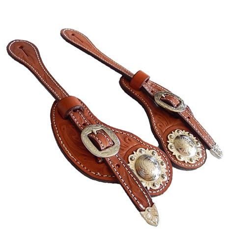 Custom Leather Adult Spur Straps ⋆ Hill Saddlery