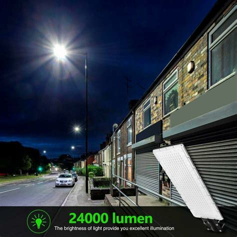 W Commercial Led Street Light Outdoor Garden Yard Road Lamp V Us