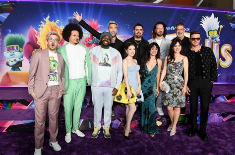 All the Stars at the 'Trolls Band Together' Special Screening