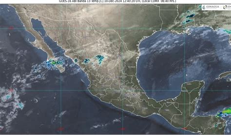 Hoy el frente frío número 14 ocasionará lluvias puntuales muy fuertes