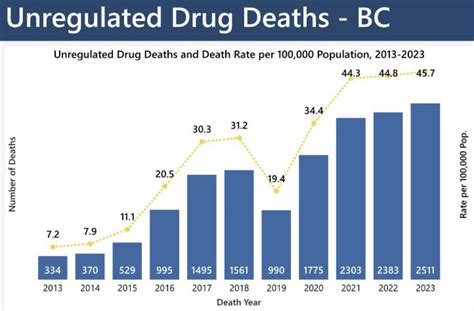 B C Sets Grim Record With 2 511 Toxic Drug Deaths In 2023 Cbc News