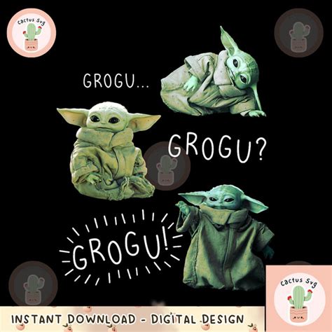 Star Wars The Mandalorian Grogu Grogu Grogu R14 Png Digital Inspire