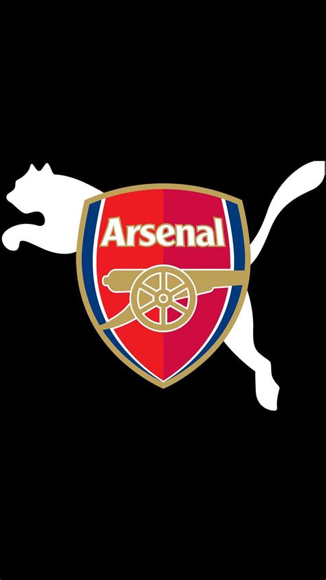 Arsenal Logo Black Background