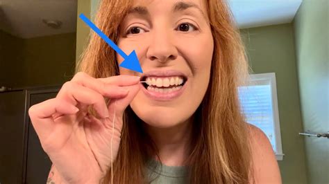 How To Floss With A Permanent Retainer YouTube