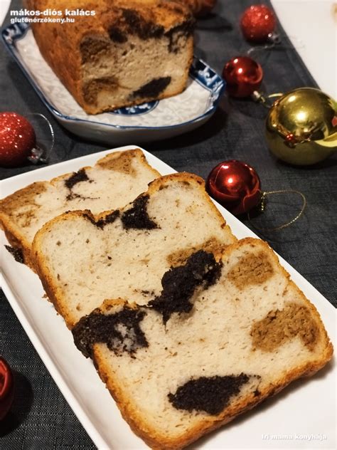 Gluténmentes mákos diós kalács Iri mama konyhája gm recept