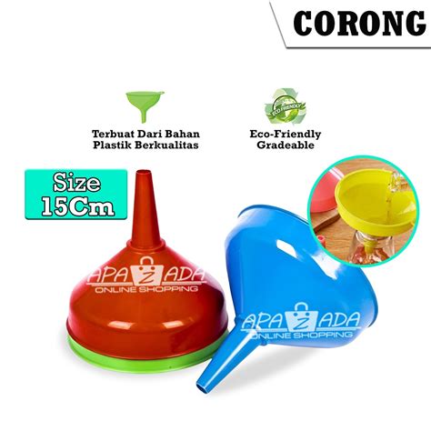 Jual Apazada Funnel Plastik Uk Cm Dx Corong Air Corong Minyak