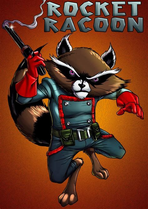 Rocket Raccoon Dlxcsccomicartist Rocket Raccoon Rocket Art Comic