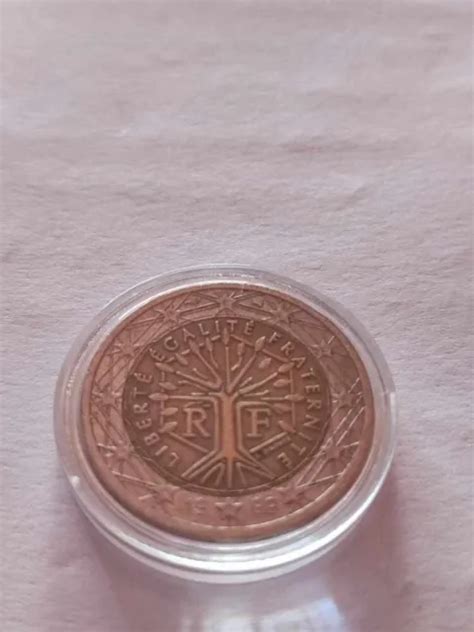 MONEDA DE 2 Euros Del Árbol De La Vida Del Año 1999 De Francia EUR 1