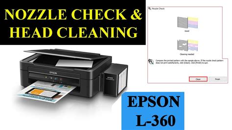 Epson L360 Nozzle And Head Cleaning Without Opening The Printer Step By Step Bangla Tutorial