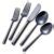 Black Flatware Mirror Plated Stainless Party Rentals NYC New York