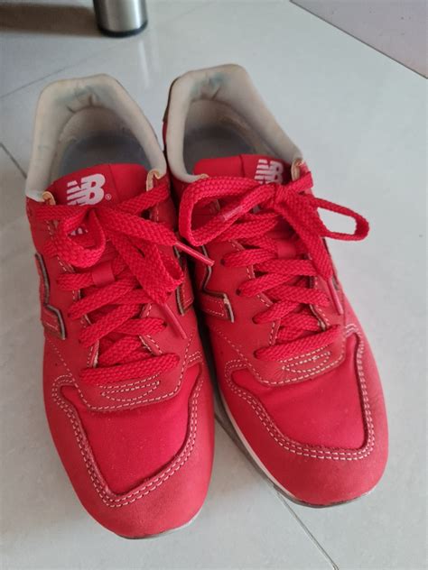 New Balance Red Sneakers, Women's Fashion, Footwear, Sneakers on Carousell