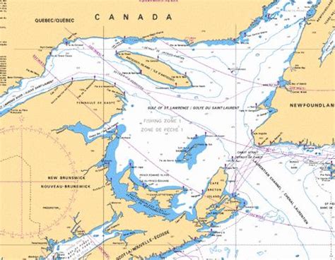 GOLFE DU SAINT-LAURENT GULF OF ST. LAWRENCE (Marine Chart : CA4002_1 ...