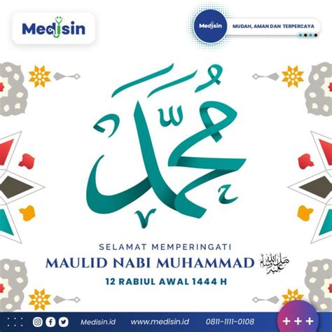 Selamat Memperingati Maulid Nabi Muhammad Saw Medisin