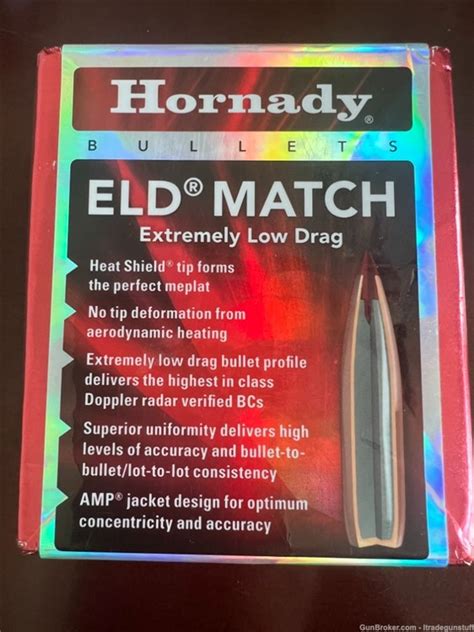 New Unopened Hornady Eld Match Bullets 30 Cal 208 Gr Pn 30731