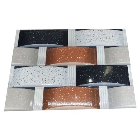 Glossy Rectangular Multicolor Elevation Ceramic Wall Tile At Rs 30