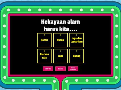 Sumber Daya Alam Gameshow Quiz