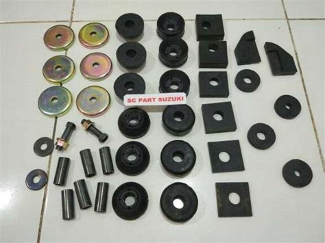 Promo Karet Body Mounting Chasis Set Suzuki Jimny Katana Diskon 23 Di