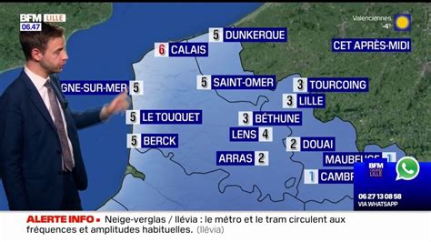 Météo Nord Pas de Calais retour du soleil ce vendredi jusqu à 6C à