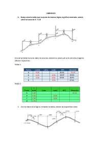 Ejercicios De Topograf A Para Poder Practicar Docsity