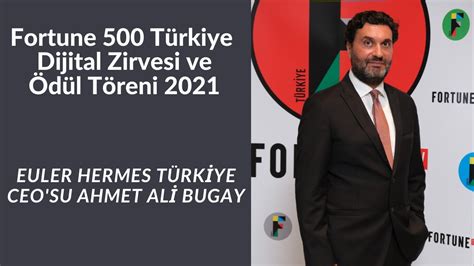 Euler Hermes Türkiye Ceosu Ahmet Ali Bugay Alacak Yönetimi Hakkında