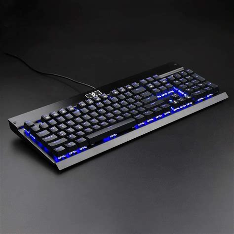 Eagletec KG010 Mechanical Keyboard Wired Ergonomic Clicky Blue S All