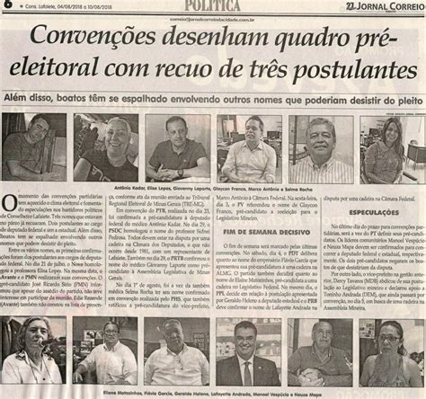 Conven Es Desenham Quadro Pr Eleitoral Recuo De Tr S Postulantes