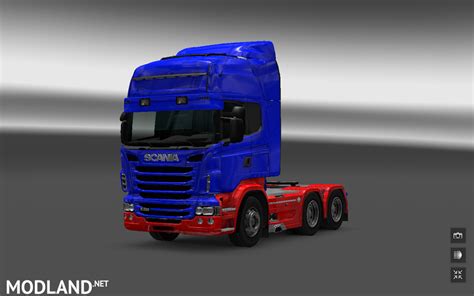 Two Tone Paint For Scania Rjl Ets