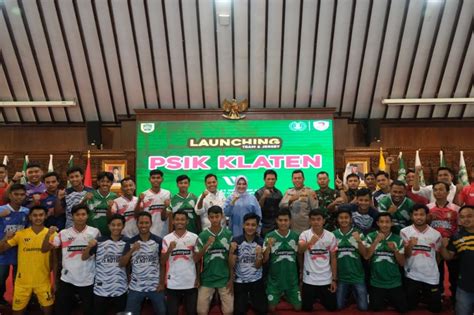 Launching Tim PSIK Bupati Bawa Kembali Kejayaan Sepakbola Klaten