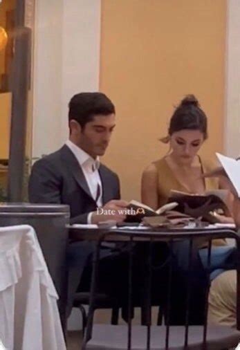 Hande Ercel And Burak Deniz Photographed From The Set Of Iki Yabanci