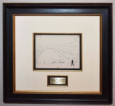 Winsor McCay - Gertie the Dinosaur Set of 2 Production Drawings at ...