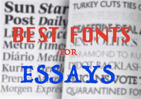 What are the best fonts for college essays? | Legitwritingservice.com