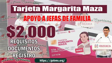 Atenci N Solicita Tarjeta Margarita Maza Estos Son Los