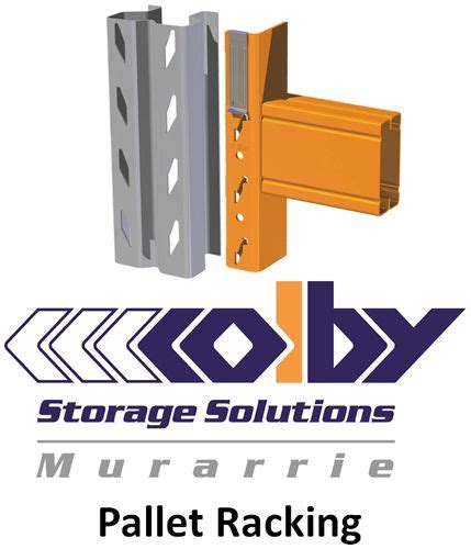 The Logo For Koby Storage Solutions Which Is Located In Murriee Racking