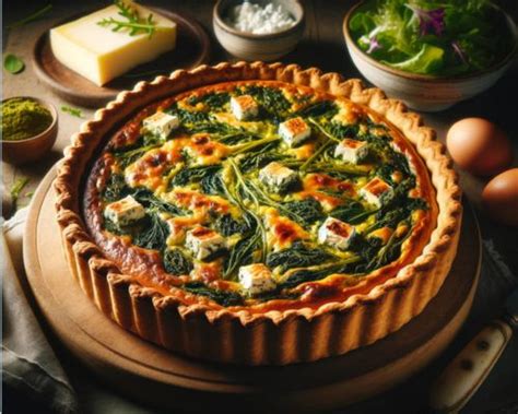 Recette Quiche aux épinards et chèvre