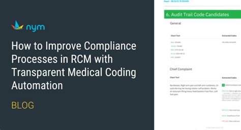 Improve Rcm Compliance Processes With Medical Coding Automation Nym