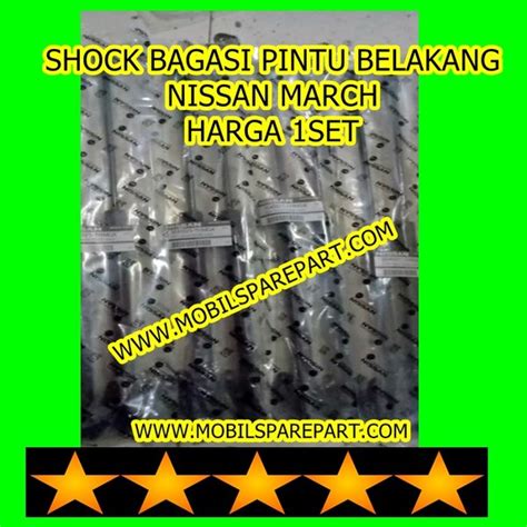 Jual Sok Shock Pintu Bagasi Belakang Nissan March Harga Set Kiri Dan