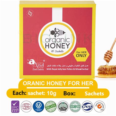 Single Serving Packets Organic Honey For Her Usa Wholesale Royal Honey