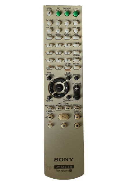 Sony Rm Adu Remote Control Oem Ebay